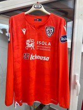Maglia Calcio Originale Autografata Portiere Cagliari Cragno Anno 2019-20 L