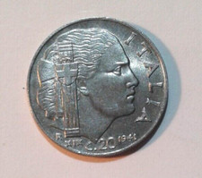 Moneta 20 centesimi 1941 Regno d’Italia Vittorio Emanuele III Re  Imperatore-SPL