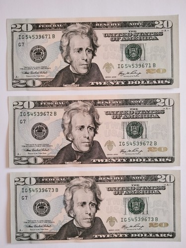 Usa dollari mai circolati - 20,