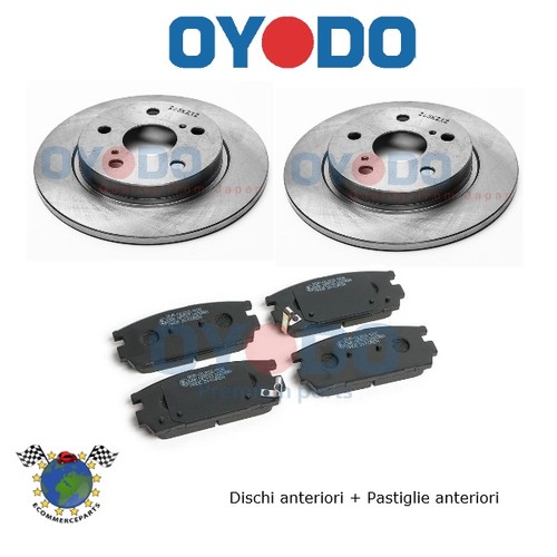Kit dischi freno - +, pastiglie
