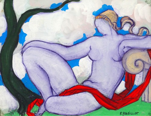Disegno robert barillot donna - disegno,