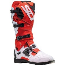 STIVALI BOOTS SNODO MOTO CROSS ENDURO SIDI CROSSFIRE 3 ROSSO BIANCO TG 43