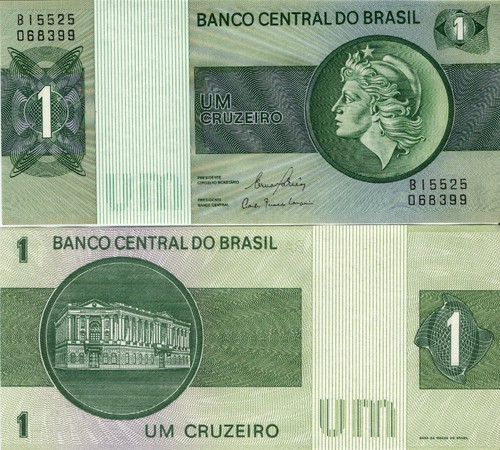 Brasile unc banconota - banconota, 1
