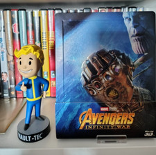 AVENGERS INFINITY WAR Blu-Ray Steelbook