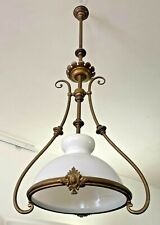 Lampadario primi '900. Ottone