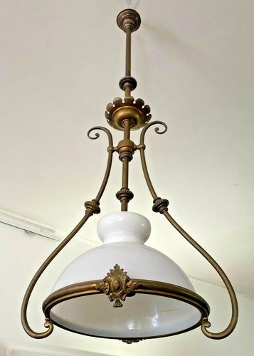 Lampadario primi 900 ottone - lampadario, '900.