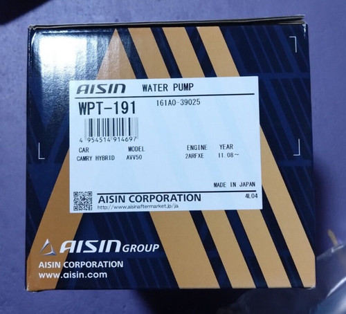 Wpt 191 aisin - wpt-191,