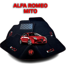Tappetini in moquette Compatibili ALFA ROMEO MITO Personalizzabili