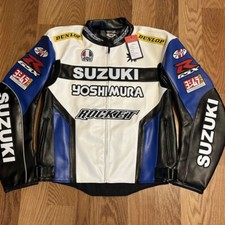 Suzuki GSXR Giacca Moto Pelle
