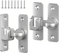 2 Coppie Chiavistello Porta