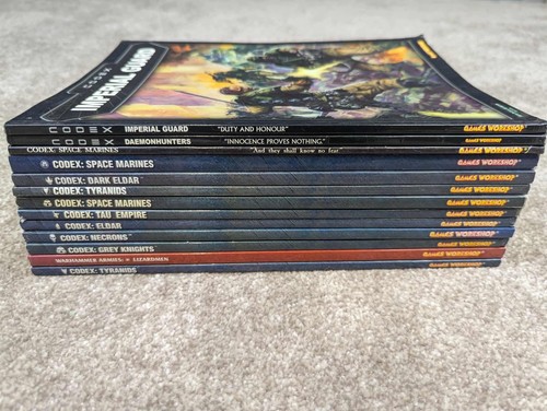 Warhammer 40k codice libri - e,