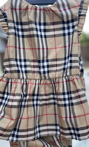 Abito burberry bambina leana - abito,