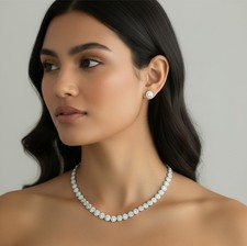 Collana Tennis Stile Angelic