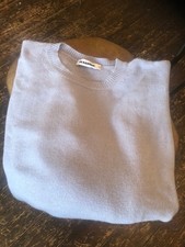 Jil Sander Pale Blue Cashmere