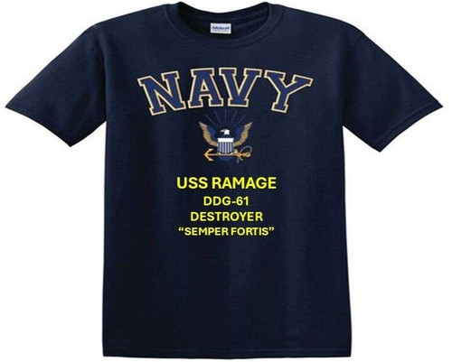 Uss ramage ddg - uss, ddg-61*