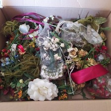 Lotto fiori per bomboniere e lavori creativi