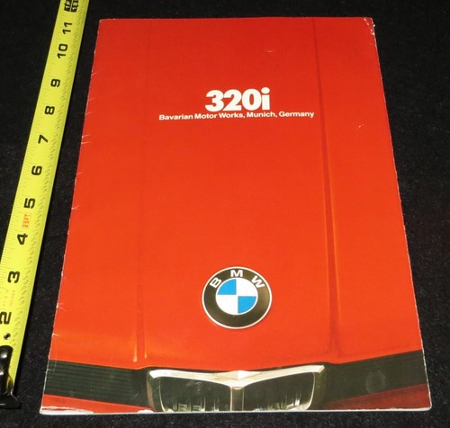 Bmw 320i depliant - 320i, 1978