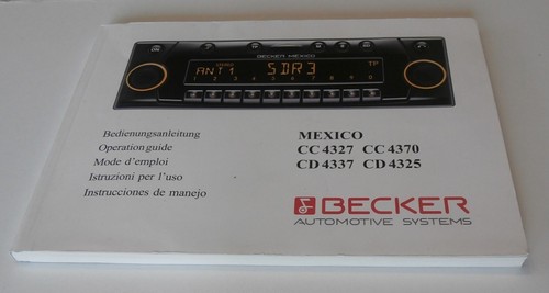 Becker mexico manuale - manuale, di