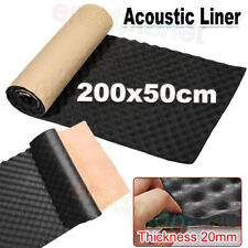 Tappetino isolante auto 2 m * 50 cm onda isolamento acustico porta tappetino autoadesivo