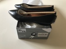 scarpe in vera pelle Nuove , colore nero.