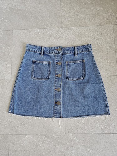 Mini gonna estiva - , denim