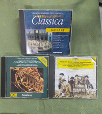 LOTTO 3 CD Musica W.A. MOZART