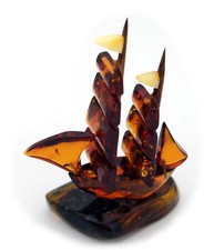 Nave In Resina Veliero Barco