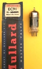 Mullard EC91, 6AQ4, 6L34