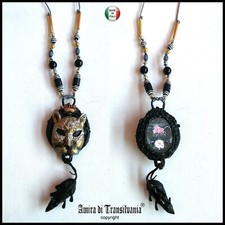 pendente gatto corona topo