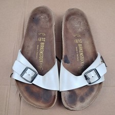 Birkenstock White Sandals Size