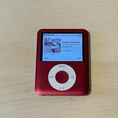 Ipod nano a1236 8gb red - red, tested