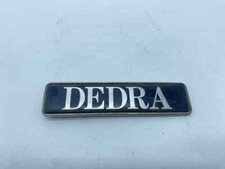 SCRITTA LANCIA DEDRA LOGO EMBLEMA SIGA BADGE FREGIO POSTERIORE ORIGINALE