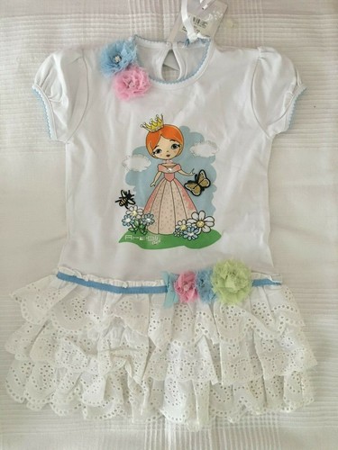 Artigli vestito bianco bambina