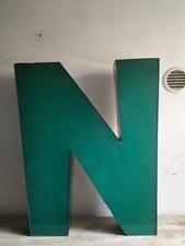 LETTERA N SCATOLATA VINTAGE