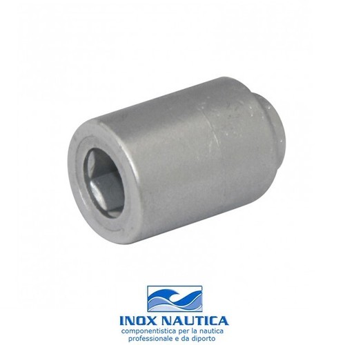 Anodo cilindro alluminio - anodo, in