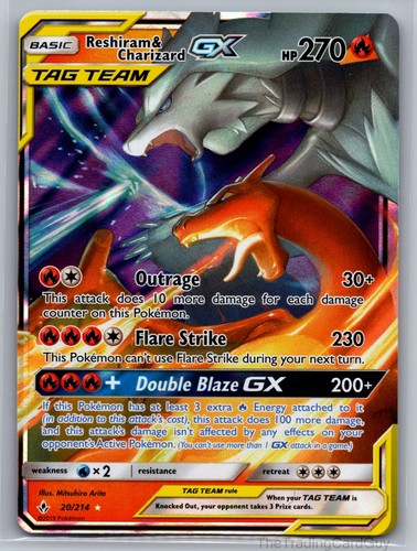 Reshiram charizard gx - &,