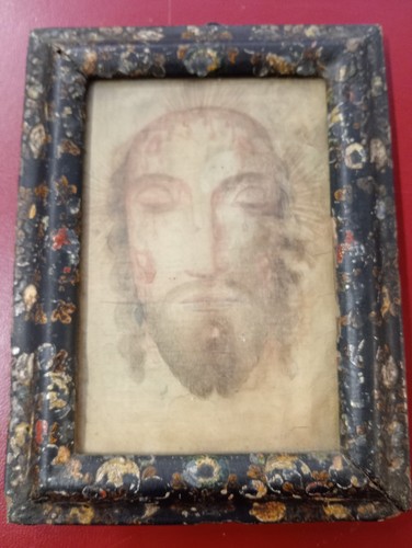 Ecce homo pittura stoffa - pittura, su