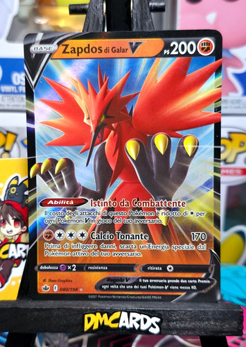 Pokemon zapdos galar v - di,