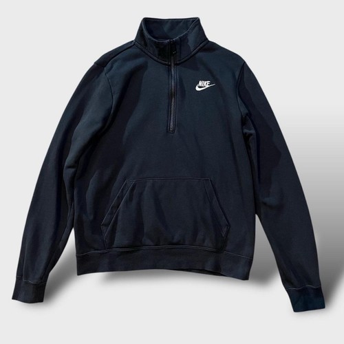 Felpa nike zip ricamata - felpa,