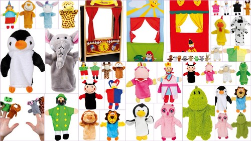 Pupazzi bambini animali - pupazzi, guanto