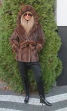 Cappotto pelliccia visone 100%