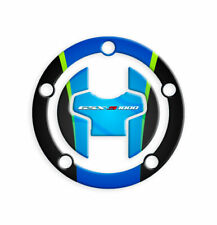 PROTEZIONE TAPPO BENZINA RESINA 3D SUZUKI GSX-S 1000 F 2017-2018 GP-389(M) Blue