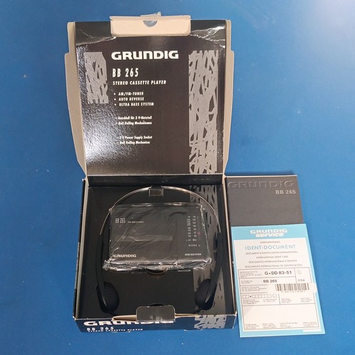 Grundig 265 lettore - grundig, bb