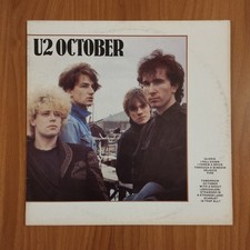 U2 - OCTOBER - Island ILPS 19680 - Distribuzione Dischi Ricordi - Made in Italy
