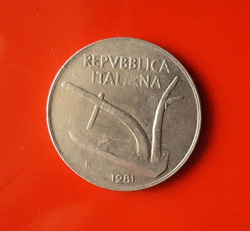 Lire 1981 errore lettere - lire,