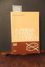 LA PRIMA LETTERA AI CORINTI TESTO E COMMENTO  K. BARRETT EDB STUDI BIBLICI 1979