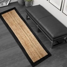 Tappeto Runner in Juta Bordo