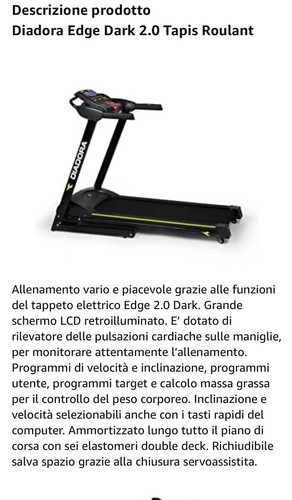 Tapis roulant diadora usato - diadora,