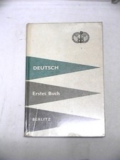 DEUTSCH Erstes Buch Berlitz 1962 Libro di Linguistica manuale Corso tedesco