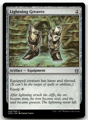 Lightning greaves 220 - lightning, #220
